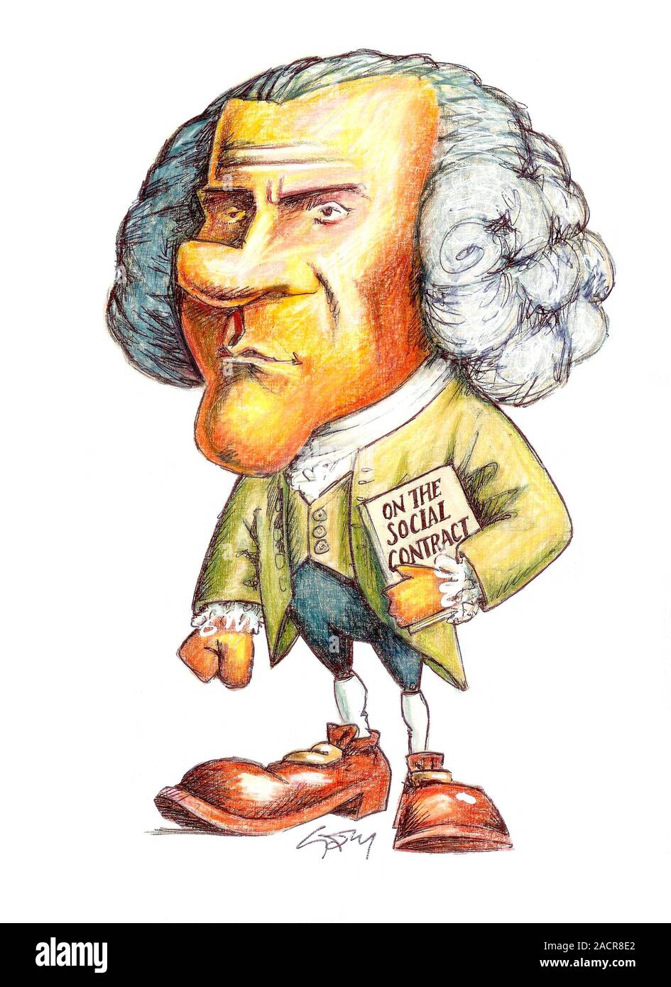 JeanJacques Rousseau (17121778), SwissFrench philosopher and author