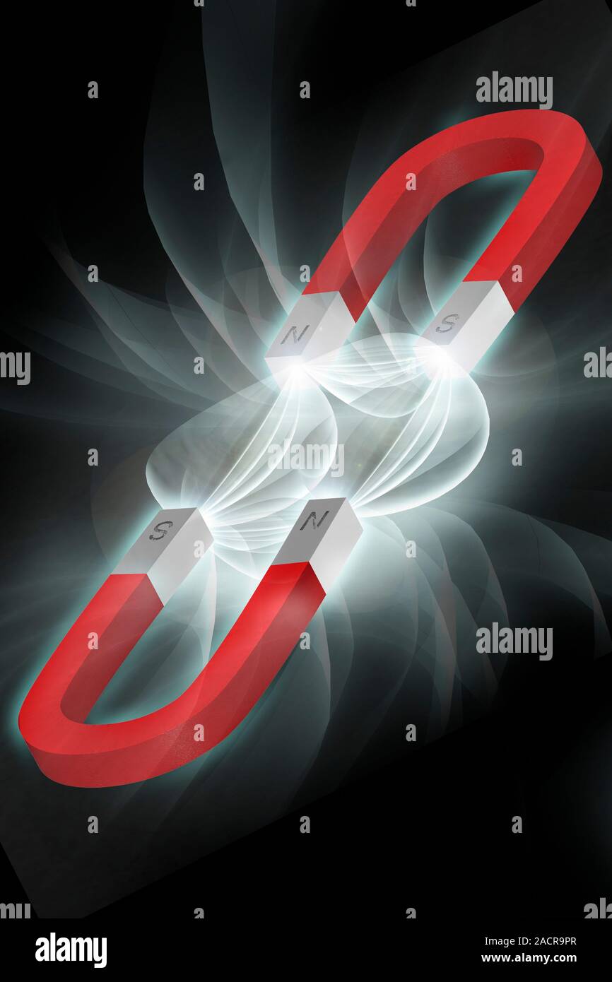 field. Compute artwork of two horseshoe showing the