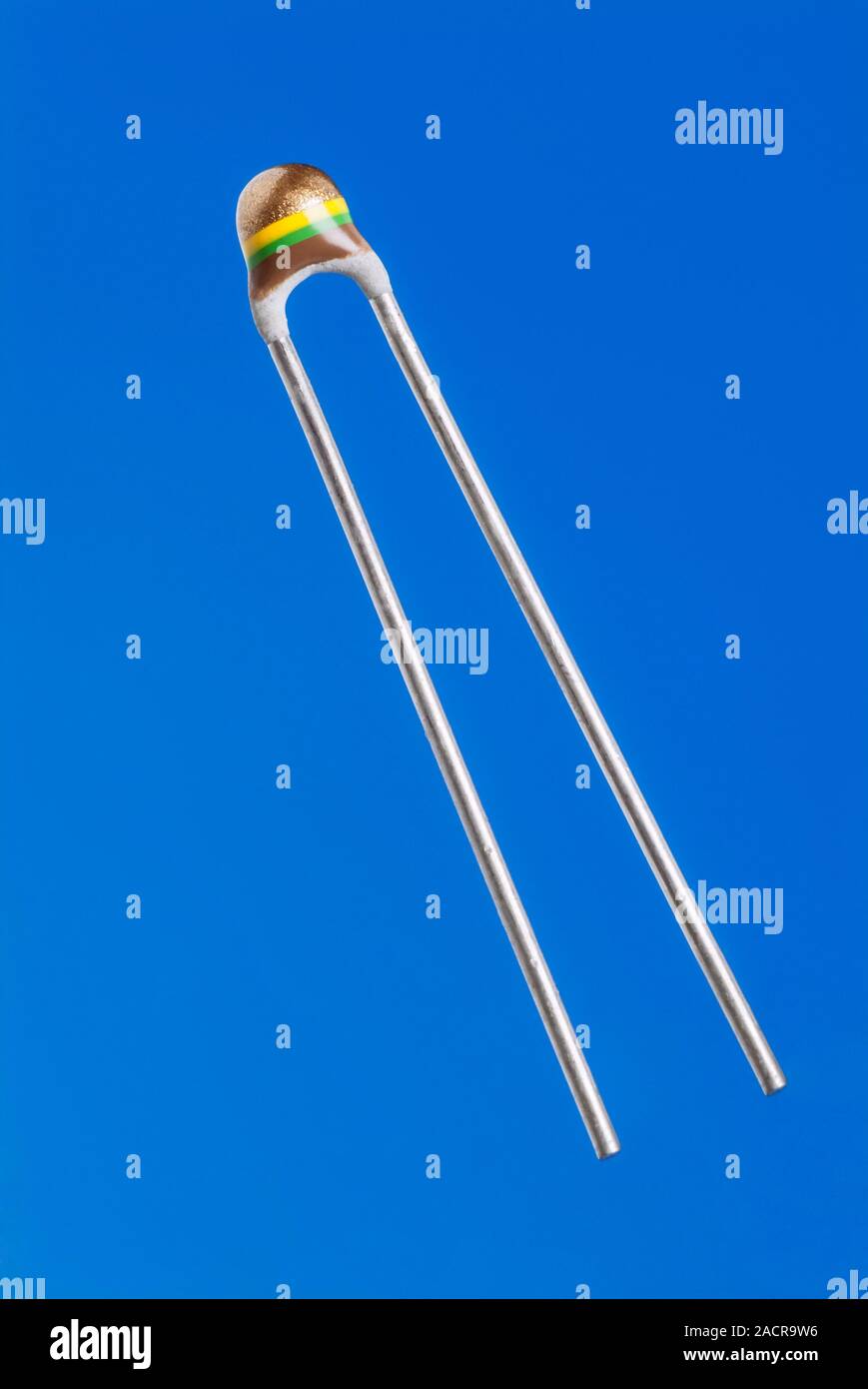 Bead thermistor. Thermistors are semiconductor devices that change