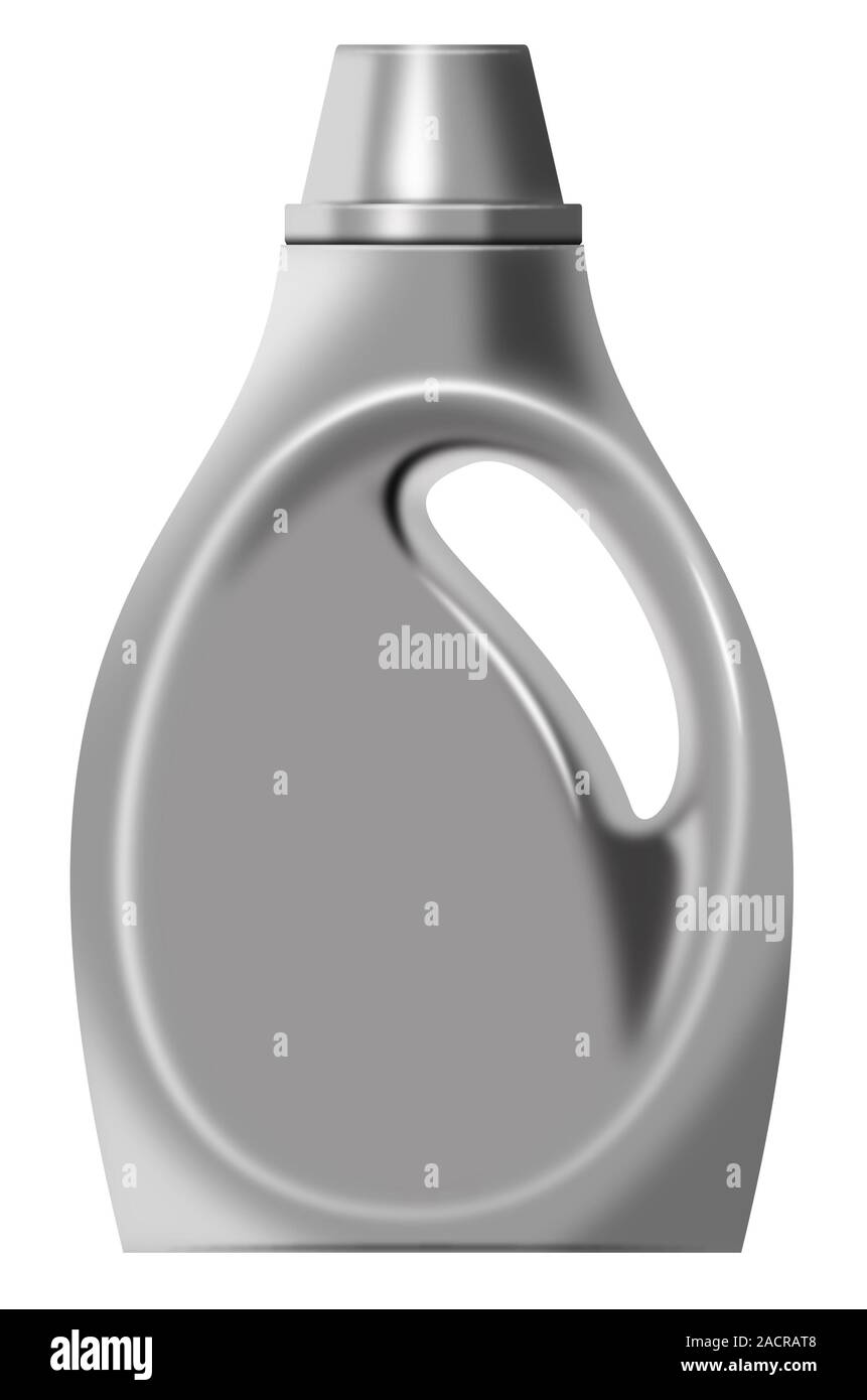 Laundry Bottle Isolated Stock Photo Alamy