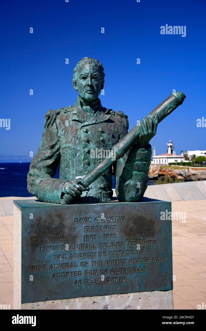Statue of admiral farragut hires stock photography and images Alamy