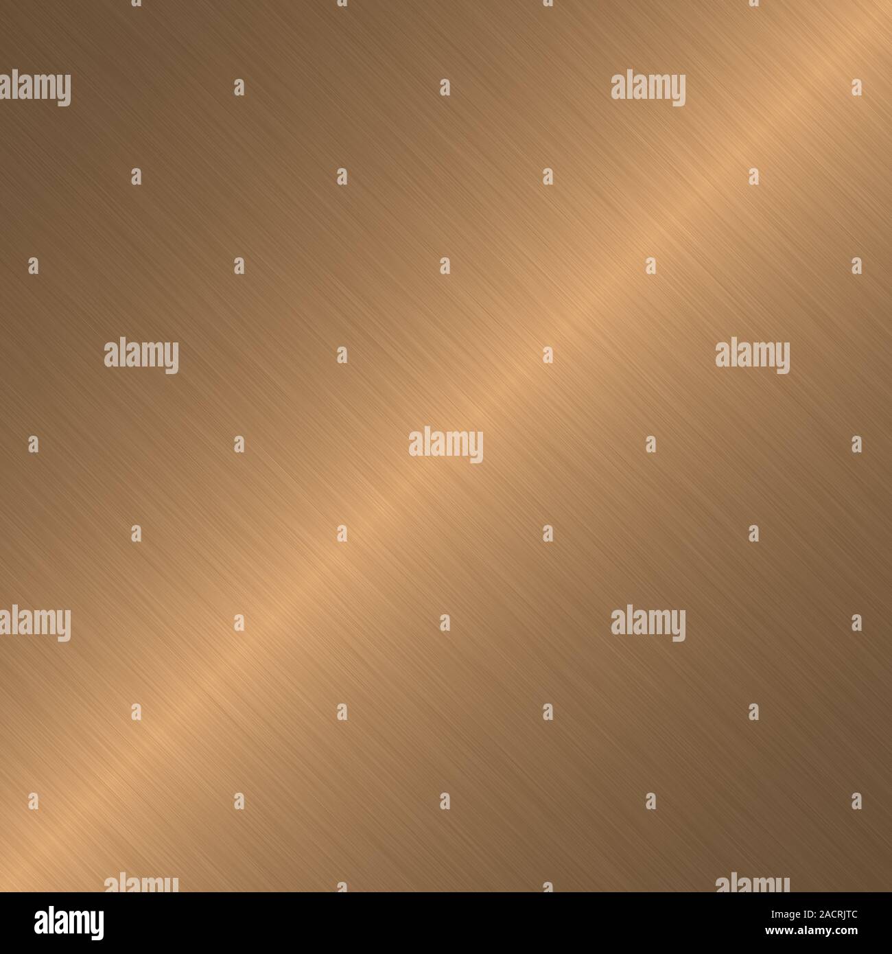 Copper with linear structure as background Stock Photo