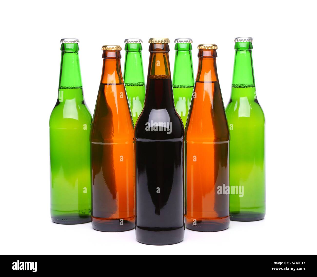 lot of bottles beer Stock Photo Alamy
