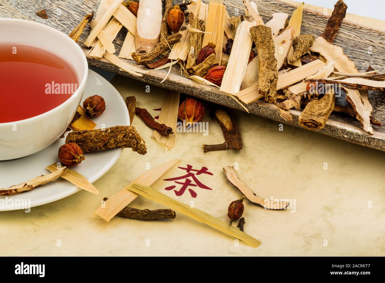 Tea for Traditional Chinese Medicine Stock Photo - Alamy