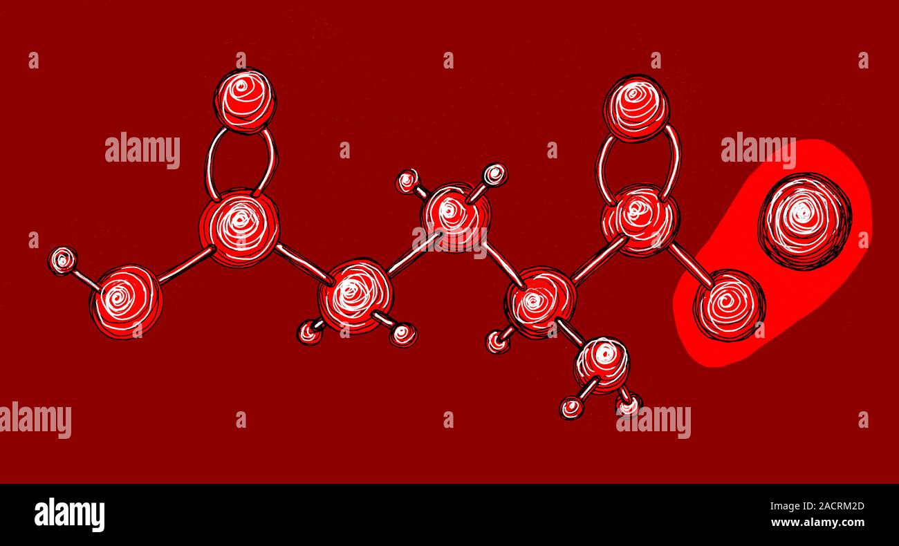 Monosodium Glutamate MSG Molecule Illustration MSG Is A Food 