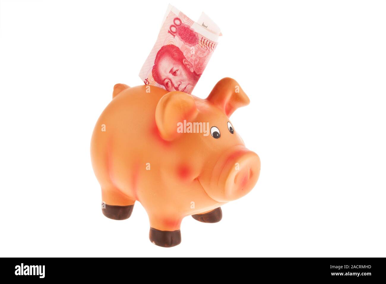 Chinese Yuan Banknotes Stock Photo