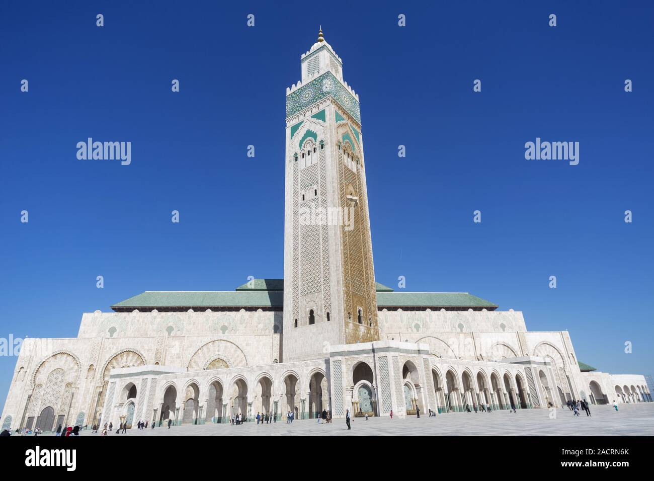 Moschee Hassan II in Casablanca, Morocco Stock Photo
