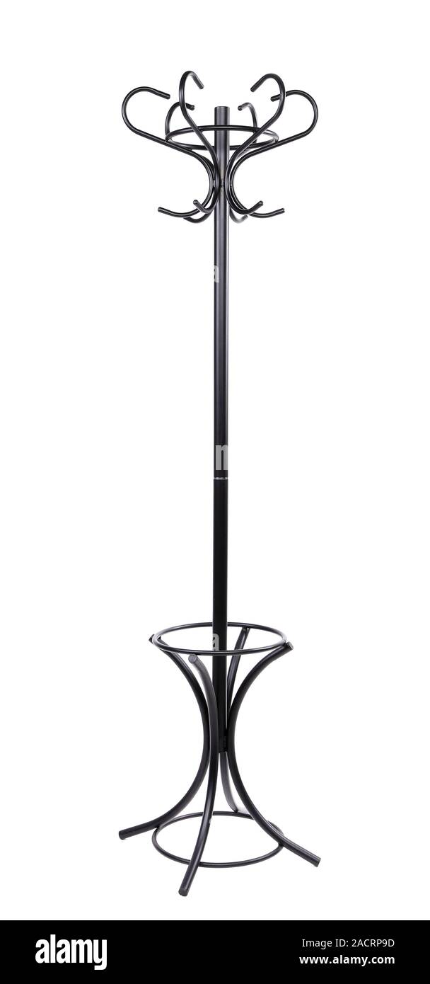 Vintage metal coat rack Stock Photo Alamy