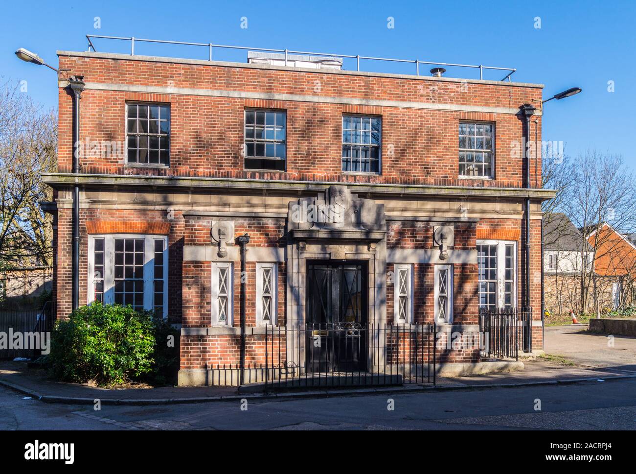 Clinic of Hornsey Town Hall, 1933 by Reginald Uren, Hornsey, London