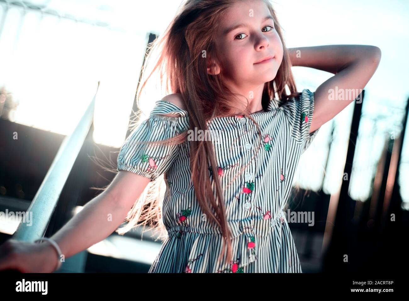 A small girl in a pink dress hi-res stock photography and images - Page 16  - Alamy