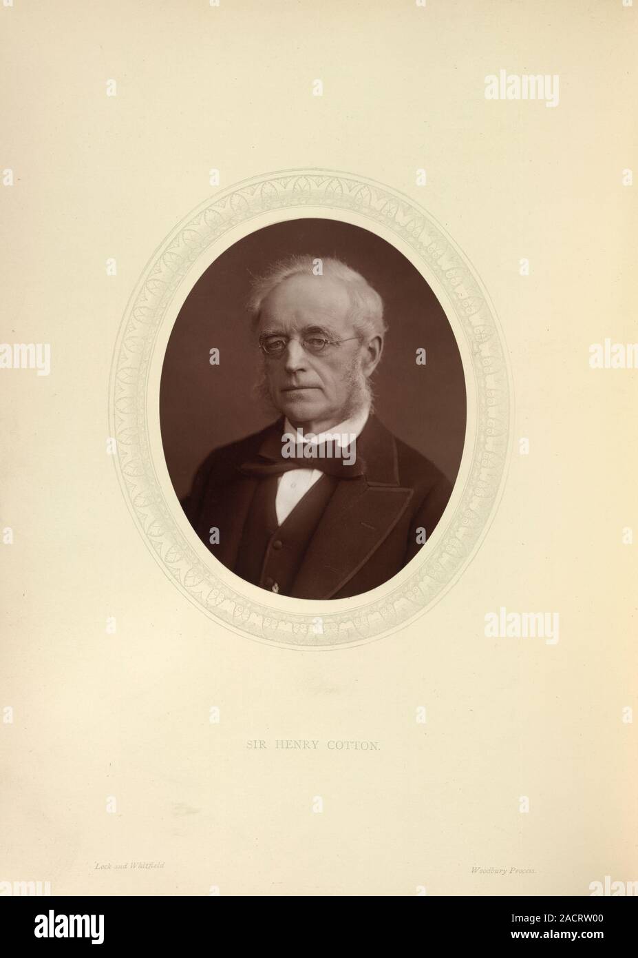 Sir Henry Cotton (18211892). Knight Judge. Portrait. Image taken from