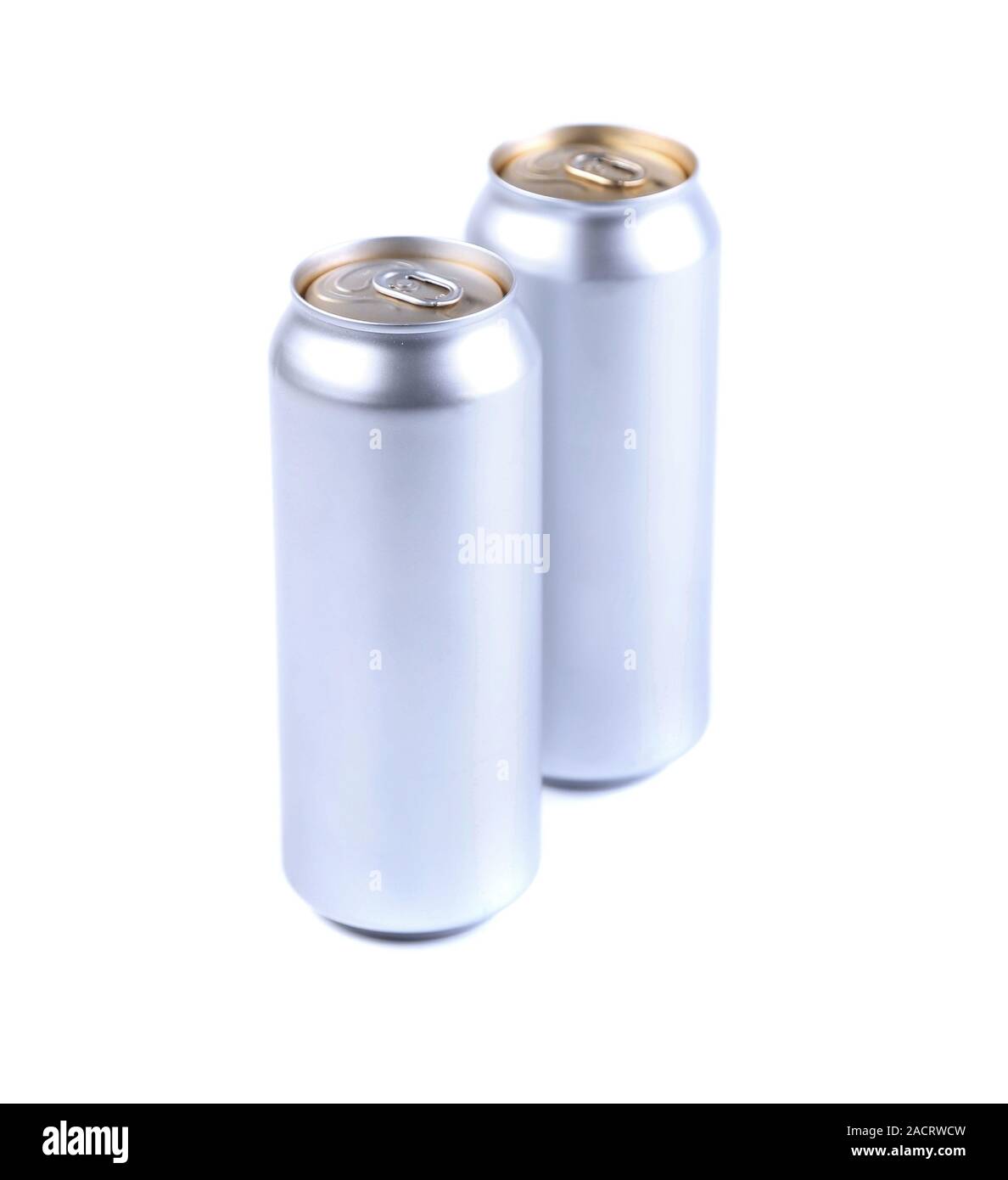 Download Two Aluminum Golden Soda Can Stock Photo Alamy PSD Mockup Templates