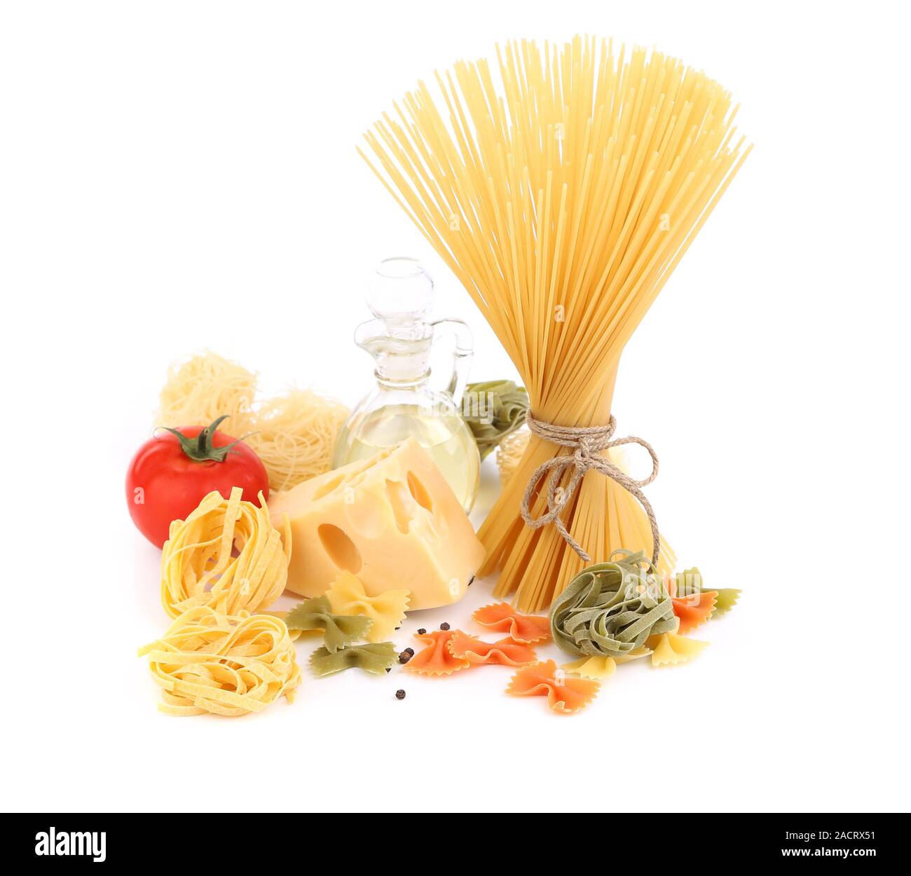 Different pasta tomato Cut Out Stock Images & Pictures - Alamy
