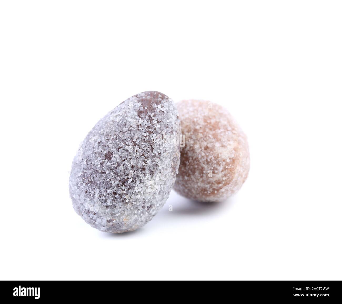 Chocolate stone powdered sugar Stock Photo Alamy