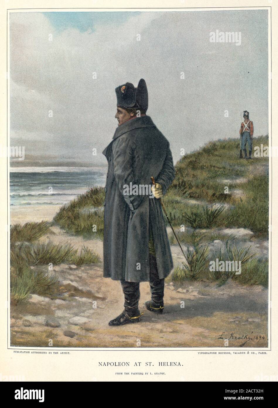 Napoleon At St Helena Napoleon Bonaparte 1769 1821 Emperor Of 