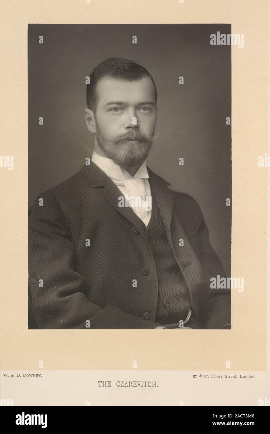 The Czarevitch (the future Nicholas II, Emperor of Russia) (18681918