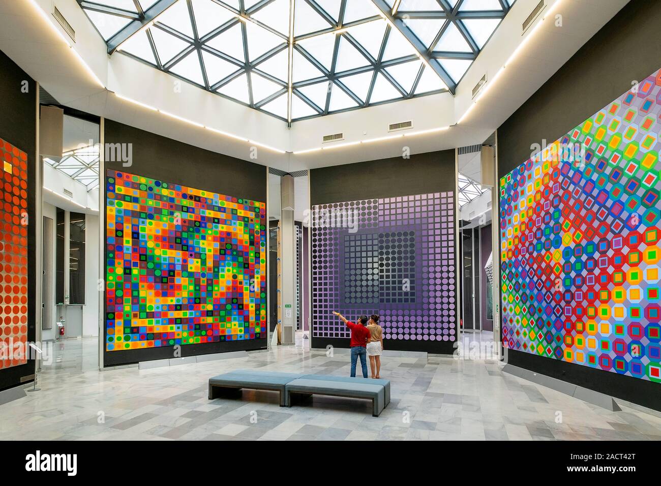 Vasarely Foundation / Fondation Vasarely Museum, AixenProvence, Provence, France, Europe Stock Vasarely Foundation / Fondation Vasarely Museum, AixenProvence, Provence, France, Europe Stock