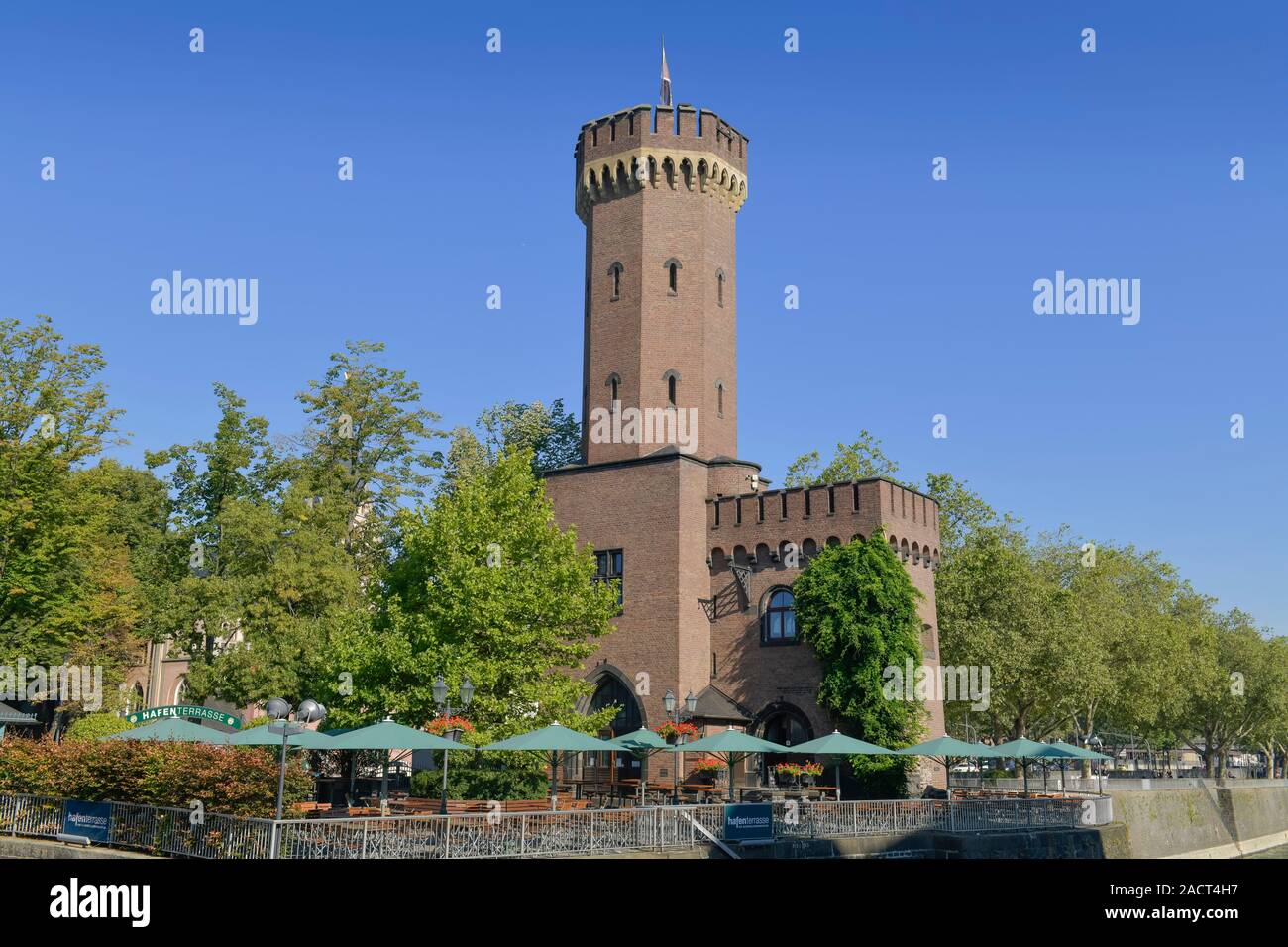 Malakoffturm, Rheinau-Hafen, Köln, Nordrhein-Westfalen, Deutschland Stock Photo