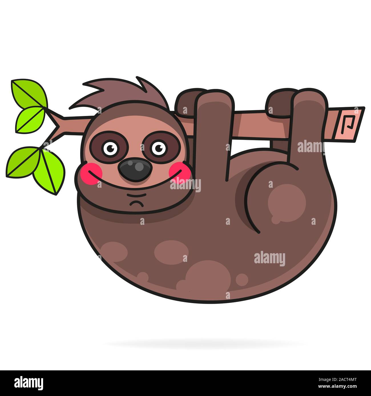 Sloth Cut Out Stock Images & Pictures - Alamy
