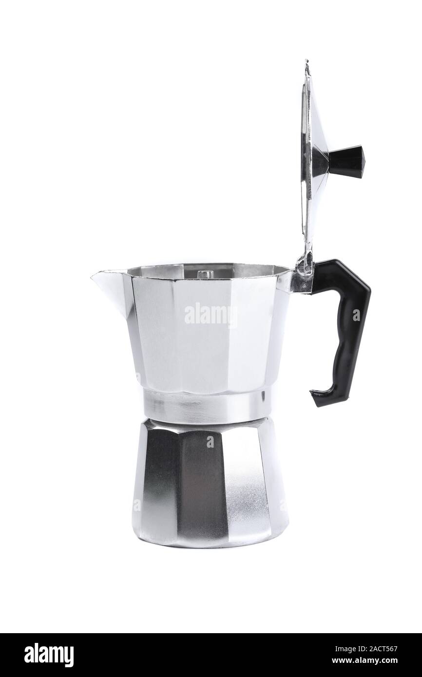Percolator glass hi-res stock 