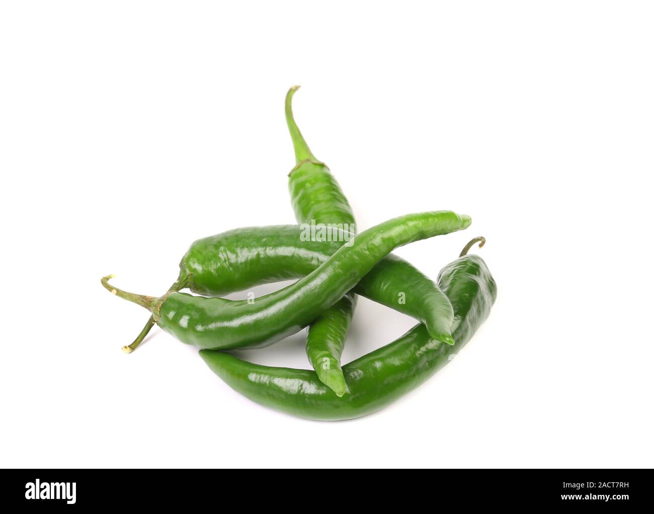 Green chilli pepper Stock Photo - Alamy