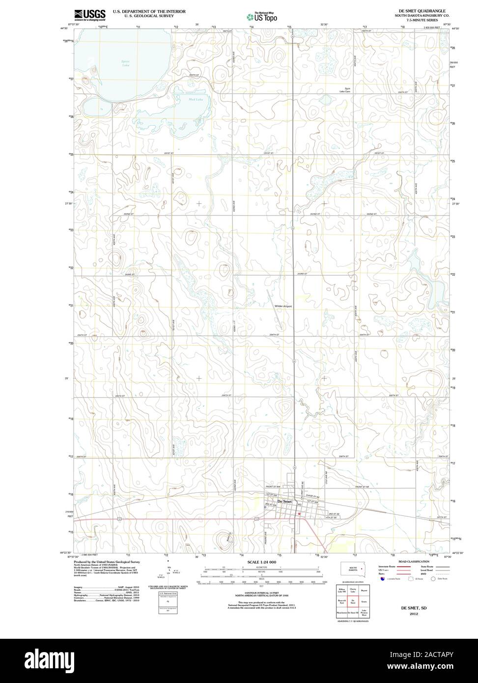 De Smet South Dakota Map De Smet, South Dakota High Resolution Stock Photography And Images - Alamy