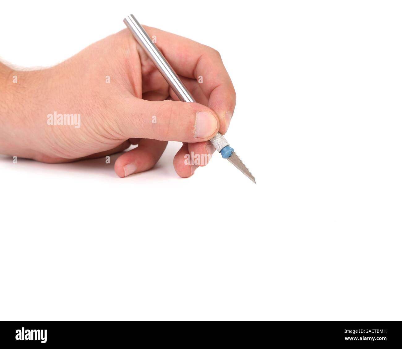 Carving knife in hand hi-res stock photography and images - Alamy