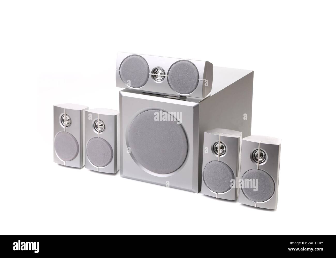 Speaker system Stock Photo Alamy