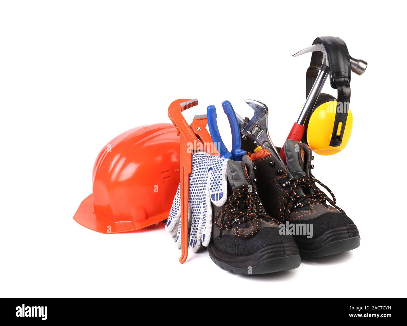 Articles of fitter. Stock Photo