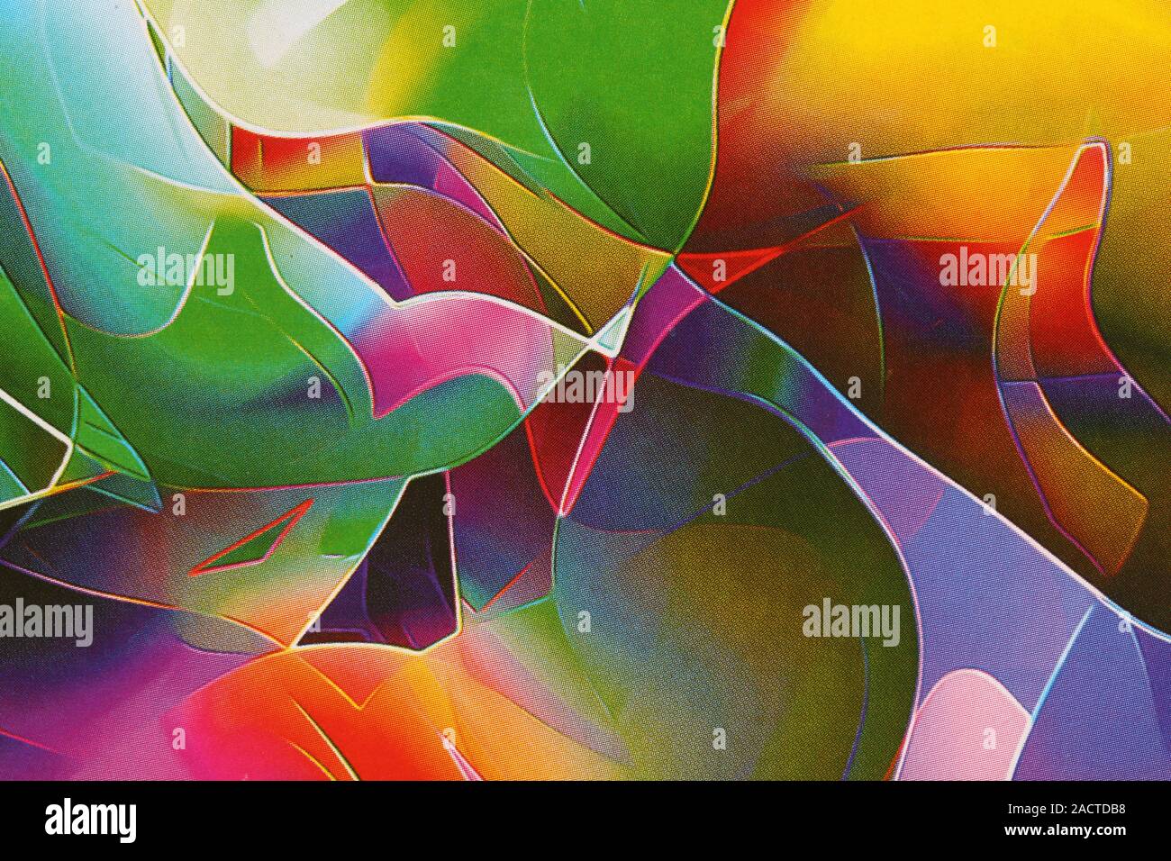 Abstract vivid background. An orgy of colours Stock Photo - Alamy
