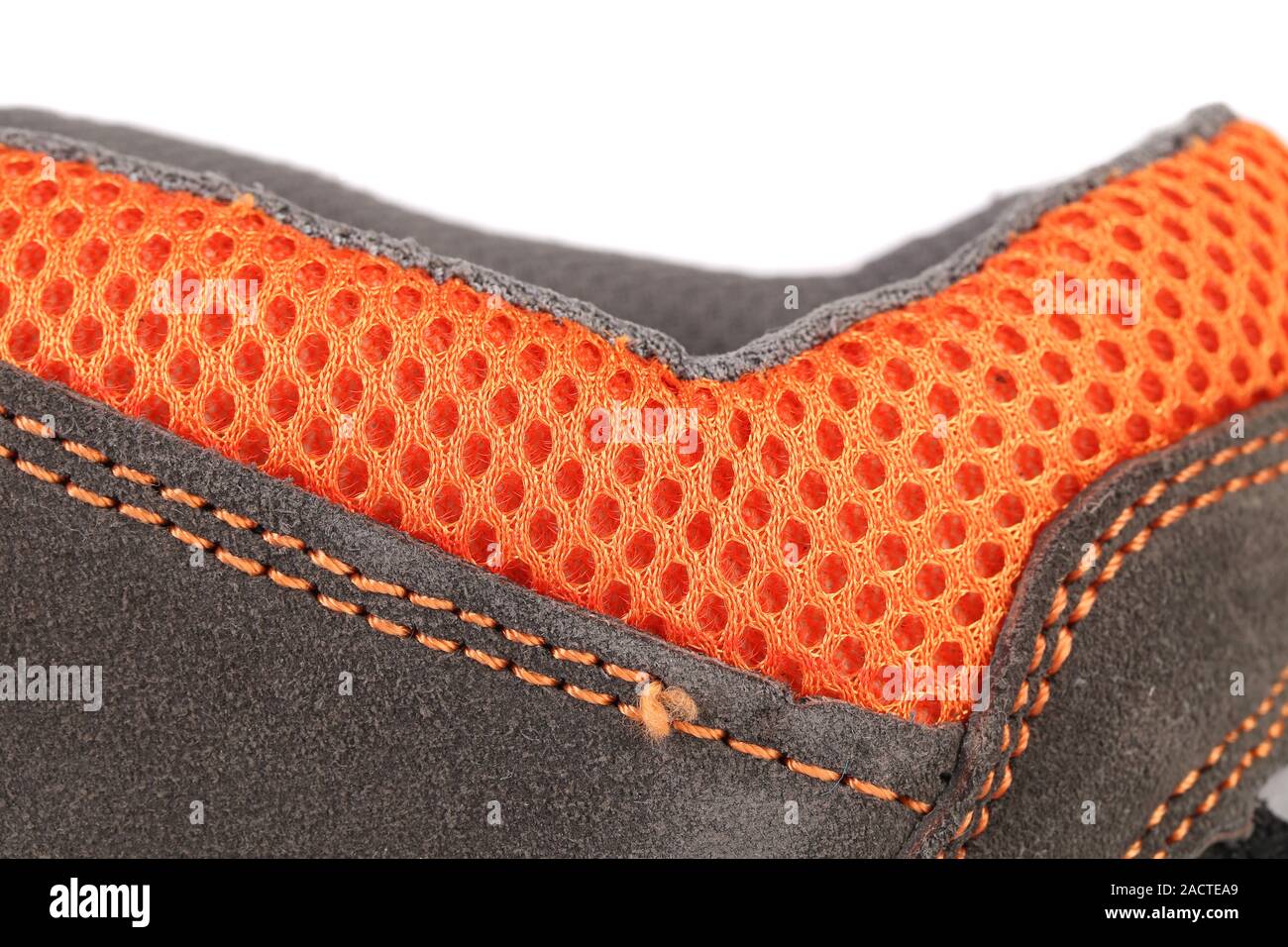 Inset of fabric texture with holes Stock Photo - Alamy