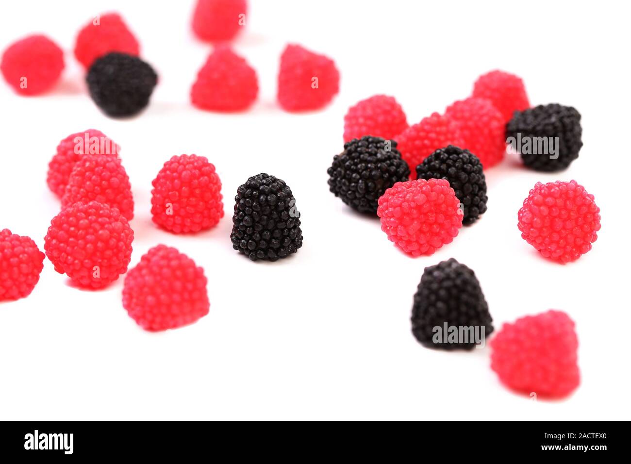 Jelly fruit like blackberry Stock Photo Alamy