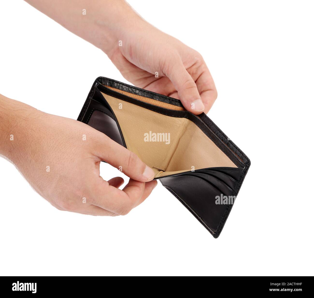 Empty Wallet Woman Stock Photos and Images - 123RF