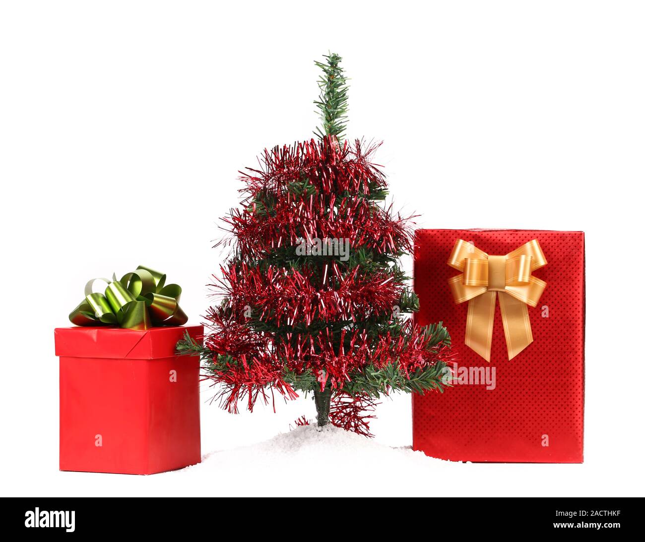Shiny Christmas Tree Gift Boxes High Resolution Stock Photography and Images Alamy