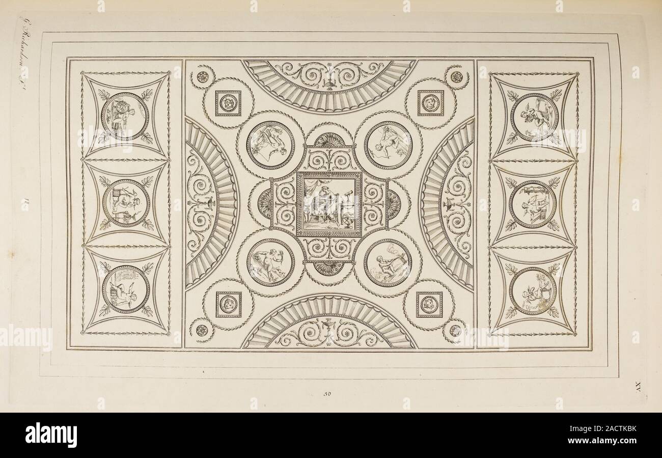 Architectural design of a ceiling Stock Photo - Alamy