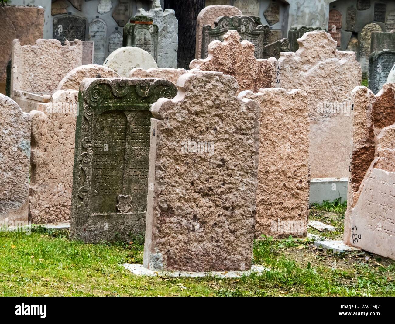 Austria, Vienna, Jewish Cemetery Stock Photo Alamy