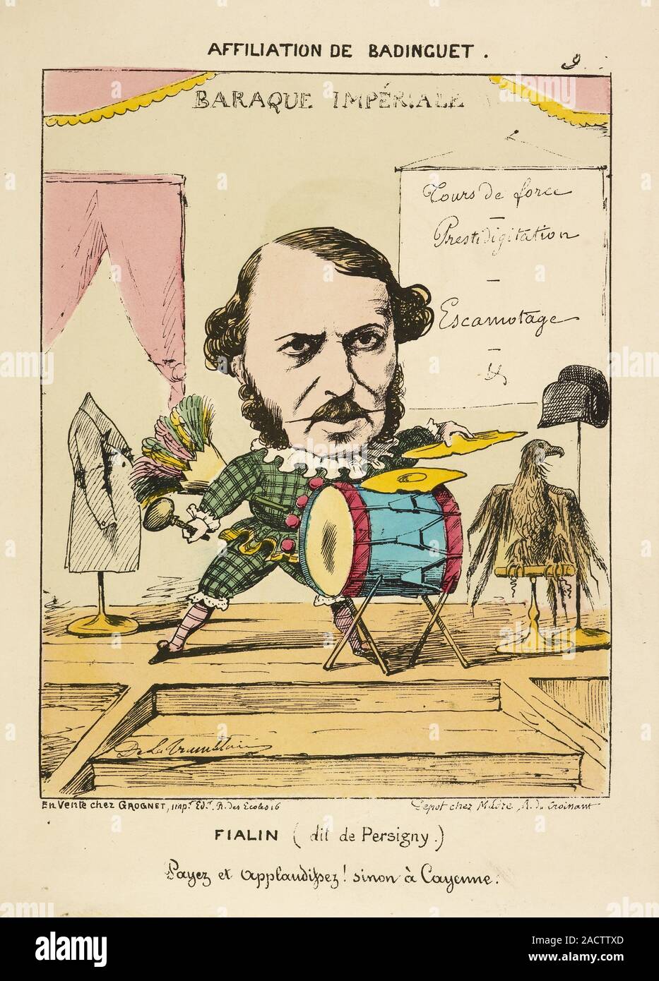 French Caricature - Fialin, Collection de Caricatures et de charges ...