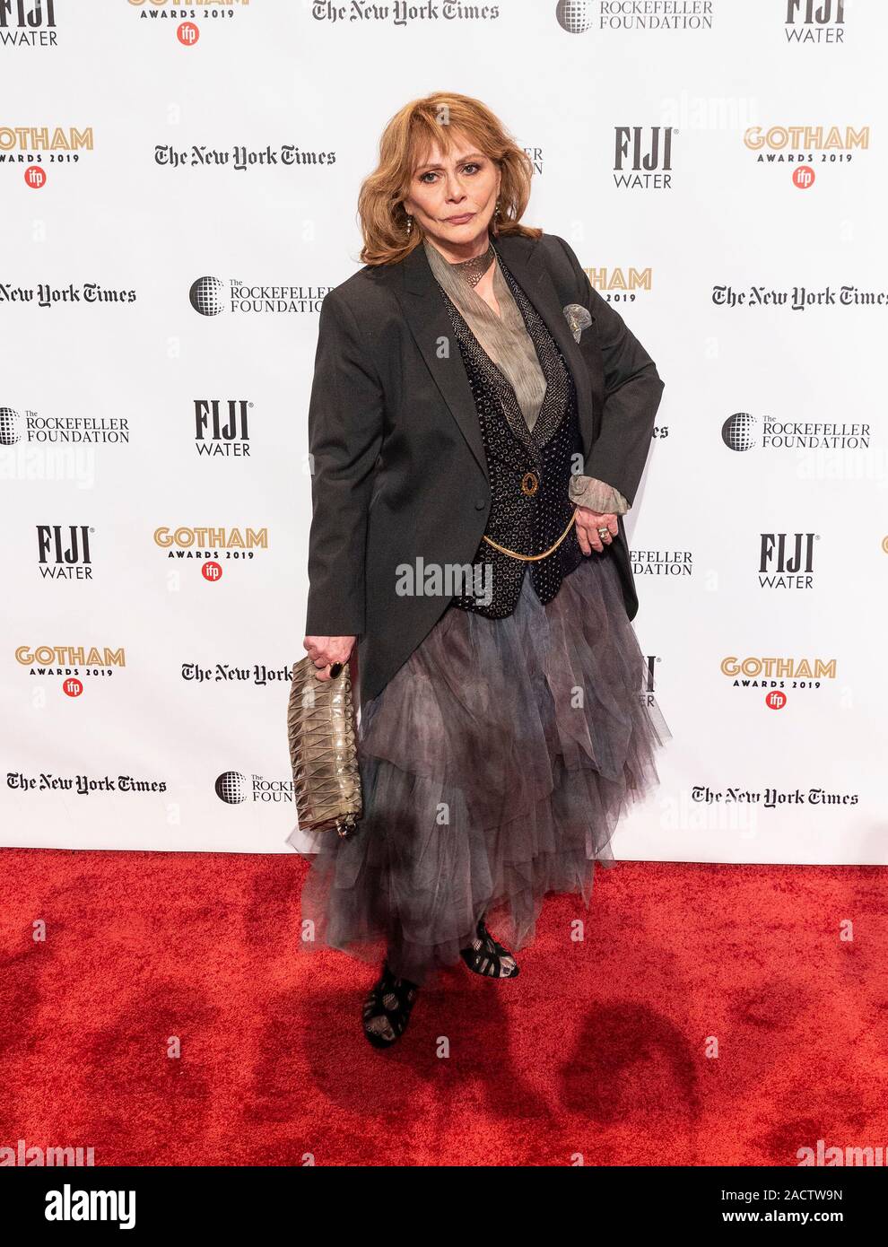 New York, United States. 02nd Dec, 2019. Elizabeth Ashley attends the IFP 29th Annual Gotham Independent Film Awards at Cipriani Wall Street (Photo by Lev Radin/Pacific Press) Credit: Pacific Press Agency/Alamy Live News Stock Photo