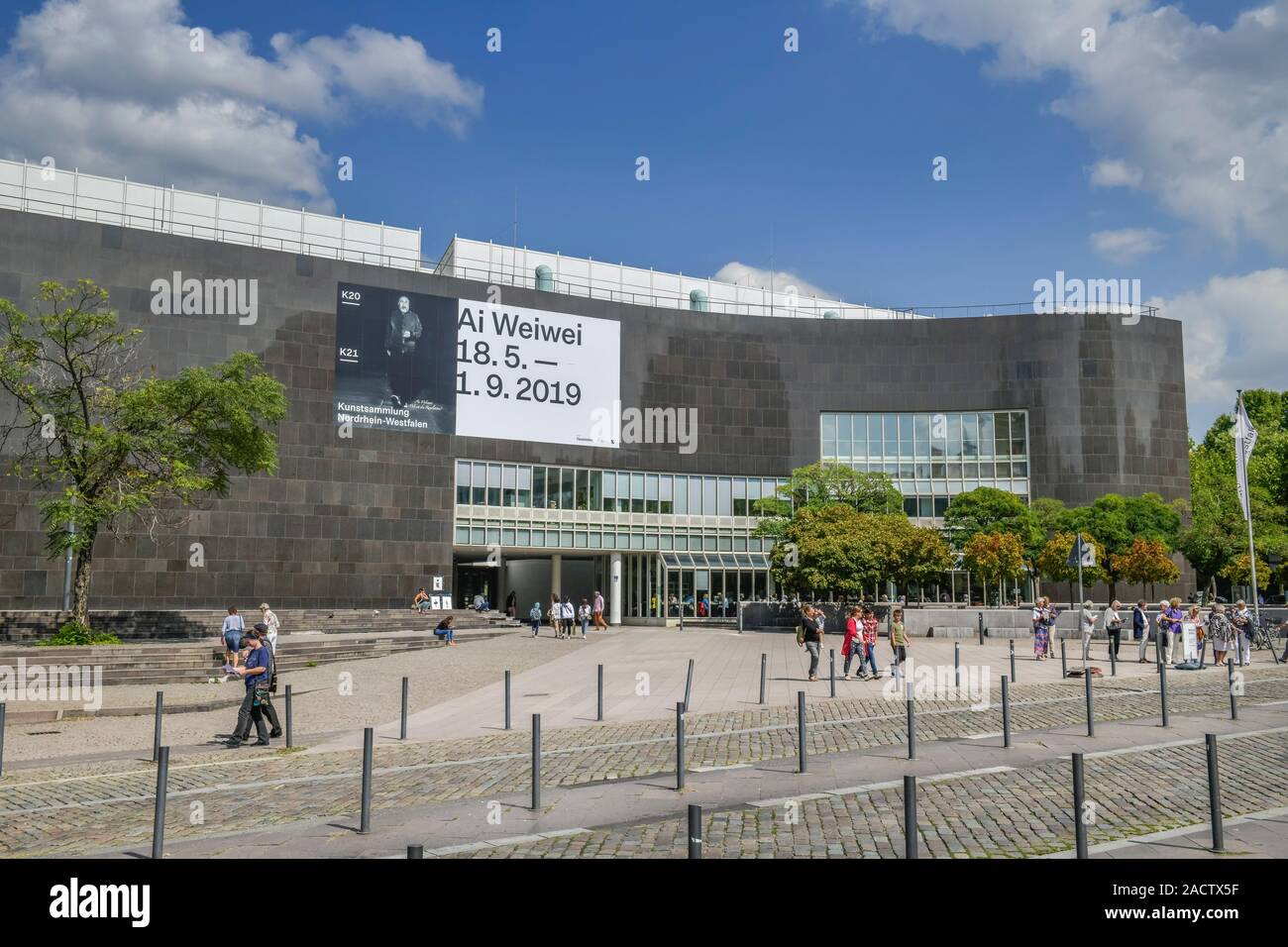 K20, Kunstsammlung Nordrhein-Westfalen, Grabbeplatz, Düsseldorf, Nordrhein-Westfalen, Deutschland Stock Photo