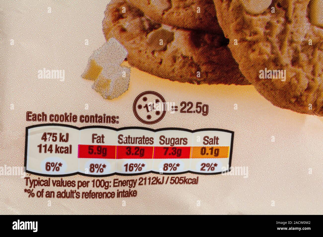 Galaxy white chocolate chunk cookies hires stock photography and