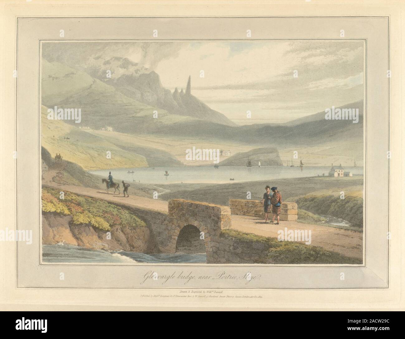 Glenvargle bridge - near Portree - Skye Coastal landscape scenes around ...