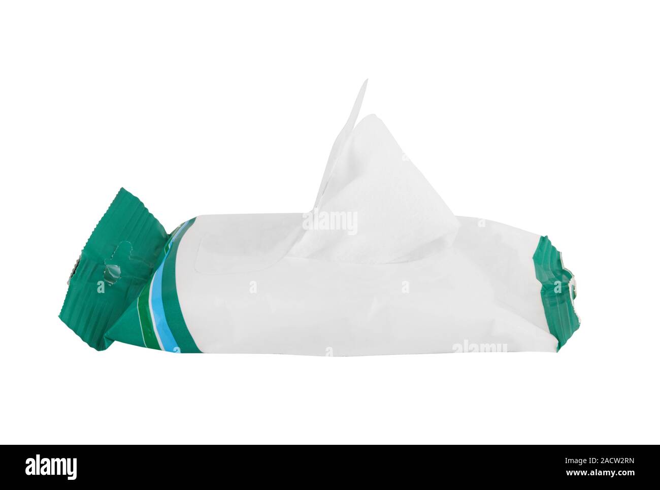 Tissue box isolated on a white background Stock Photo