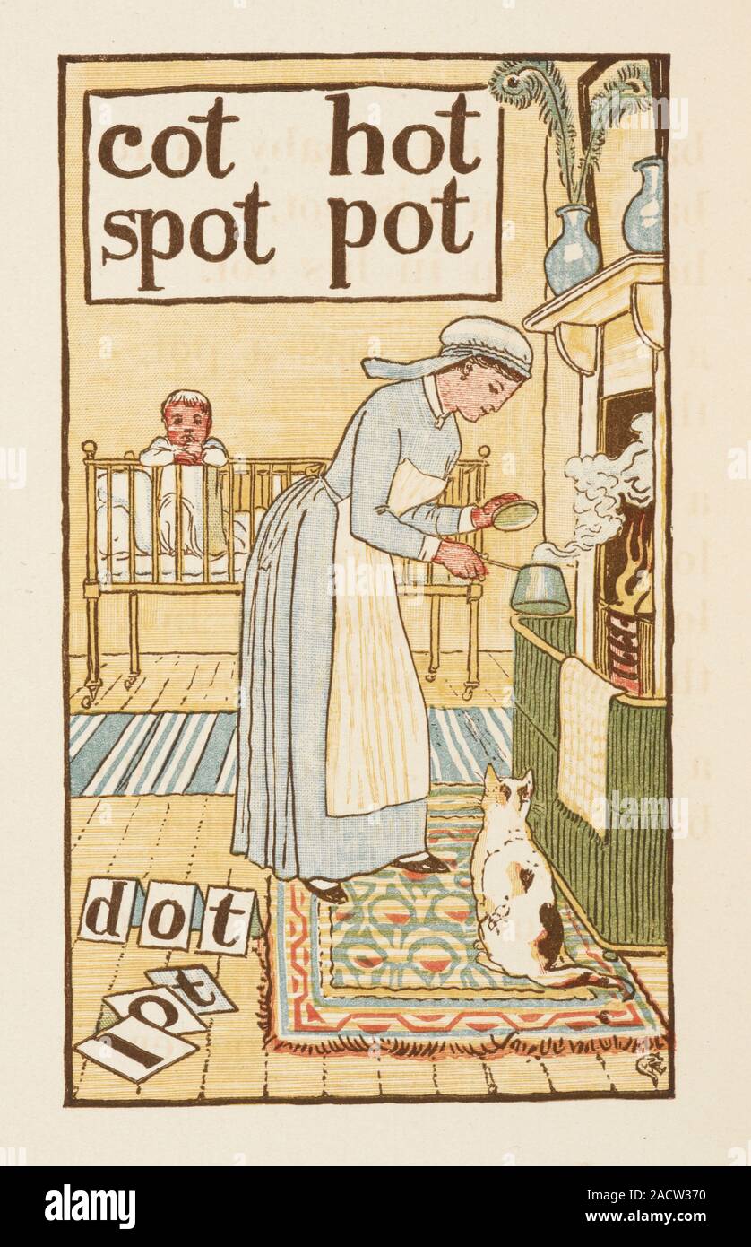 Rhyming words ending in the letter T. An illustration, showing a nurse