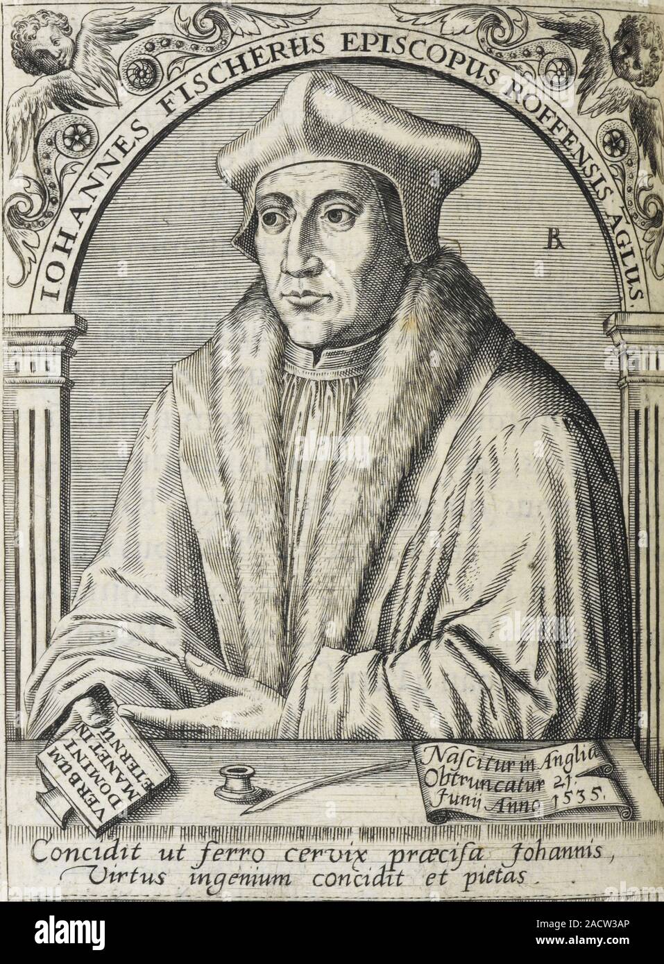 Saint John Fisher (14691535). English prelate and humaniSt Portrait