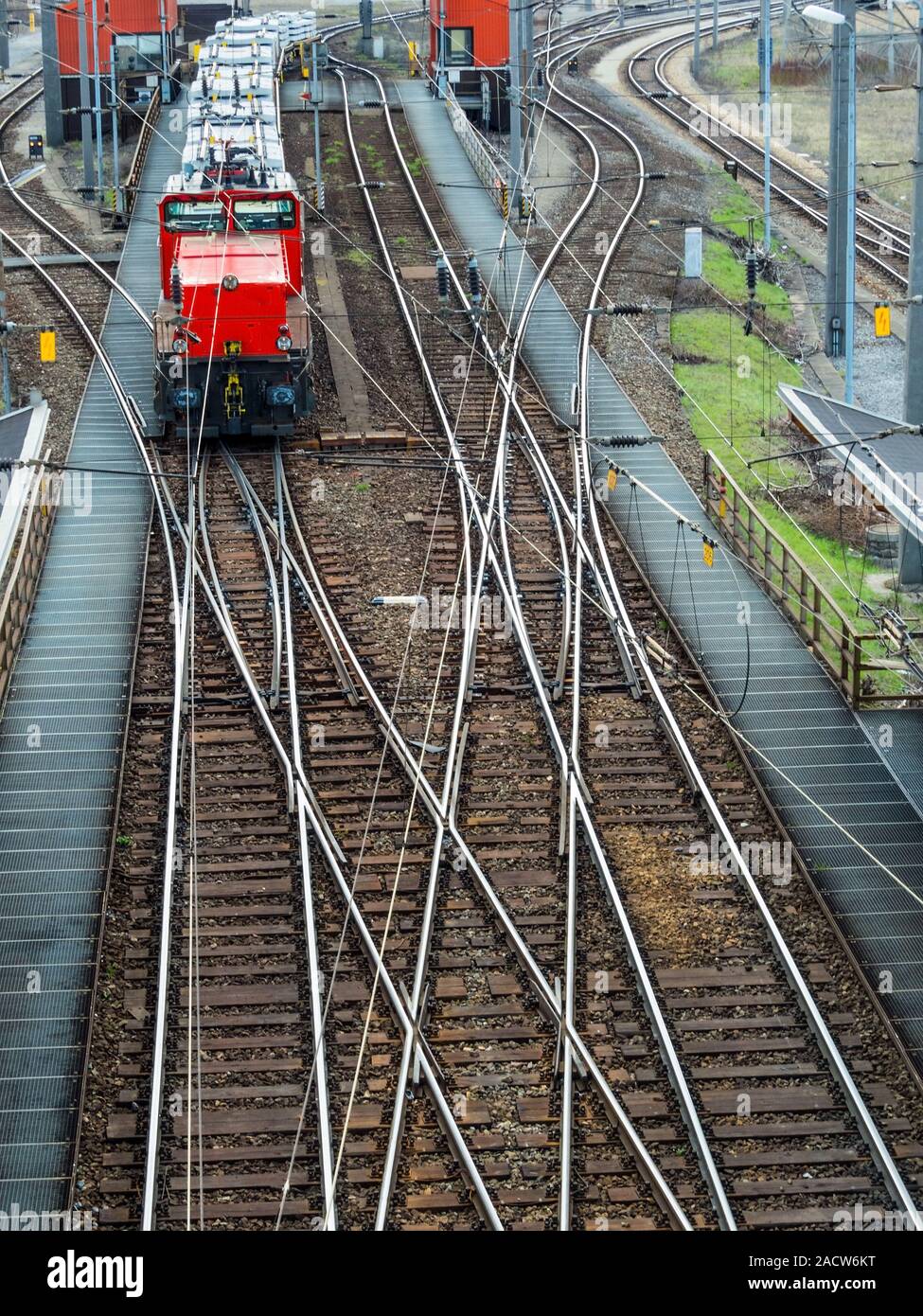Relay station in Vienna Stock Photo Alamy