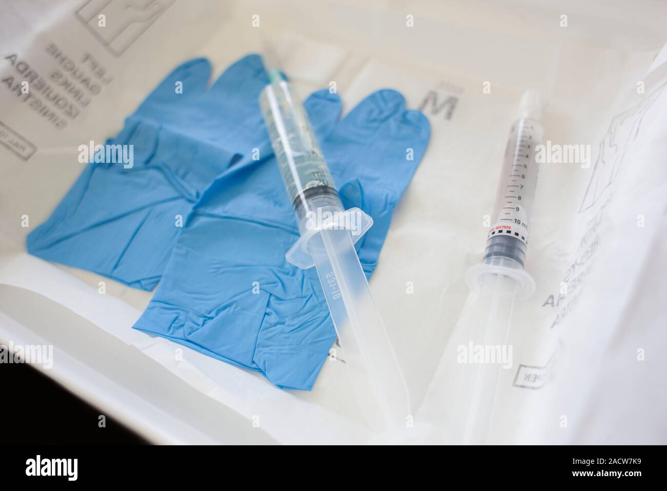 Antibiotic Injections Syringes Containing Antibiotics And Gloves In A antibiotic-injections-syringes-containing-antibiotics-and-gloves-in-a