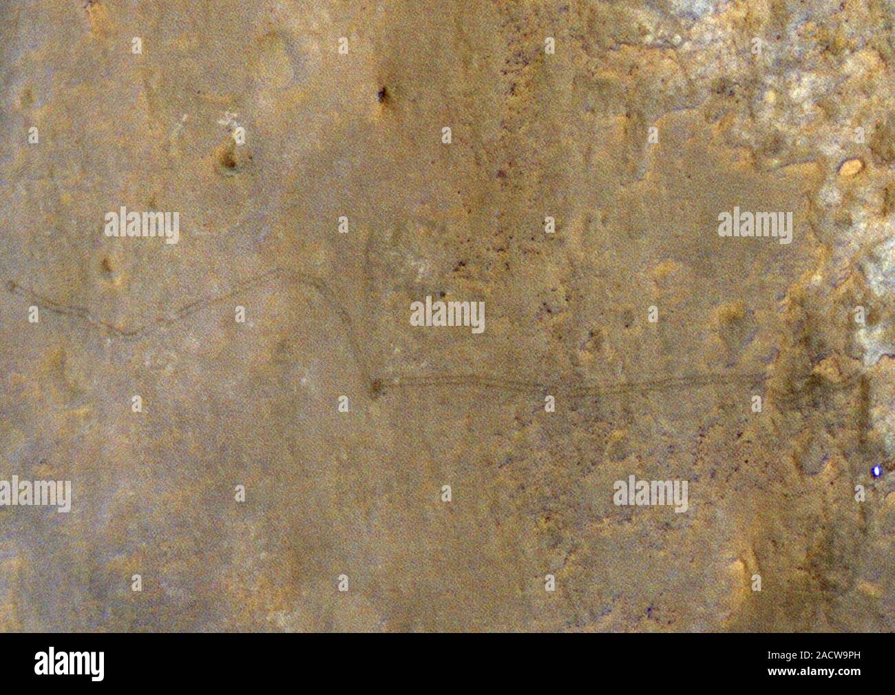 Curiosity rover viewed from space. The NASA Curiosity rover as seen by ...
