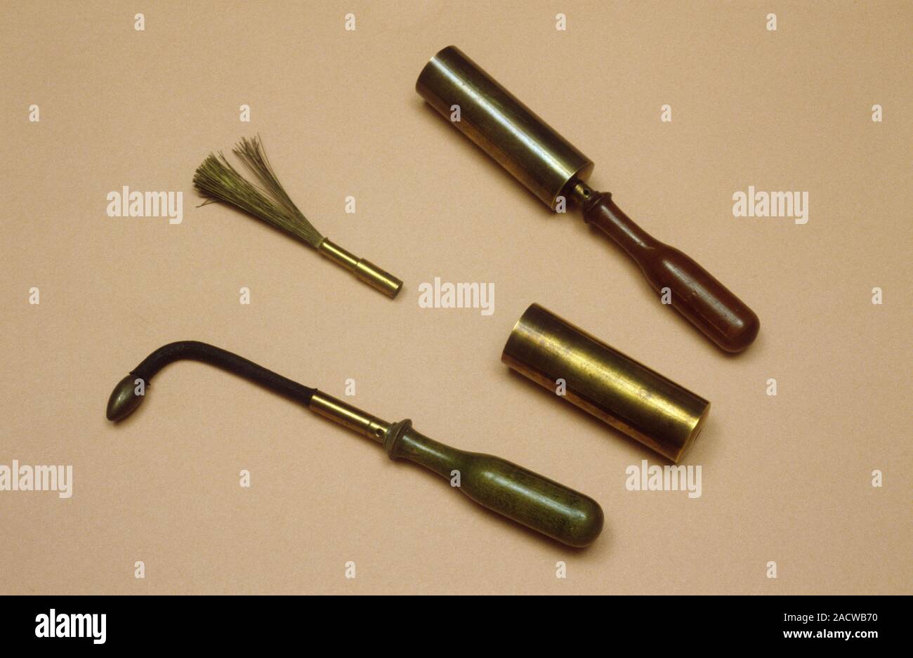 These grips and applicators are components of an electromedical device