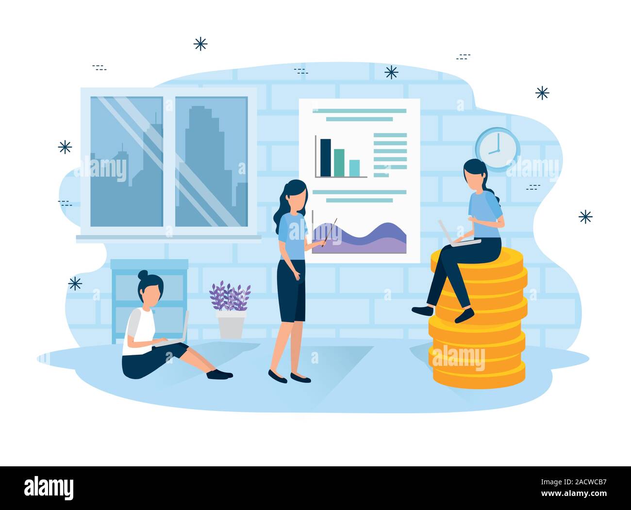 Business analysis statistics vector design Stock Vector Image & Art - Alamy