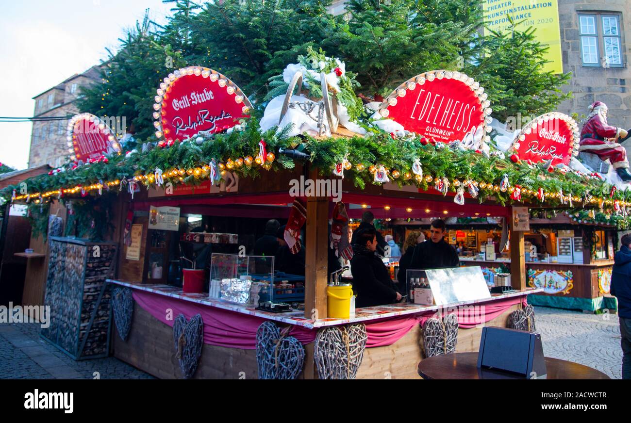 Stuttgart, un mercadillo navideño con mucho encanto Stock Photo